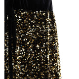 Velvet Pants with sequins