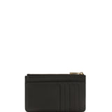 Leather zip Card Holder