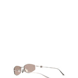 Geometric oval Sunglasses