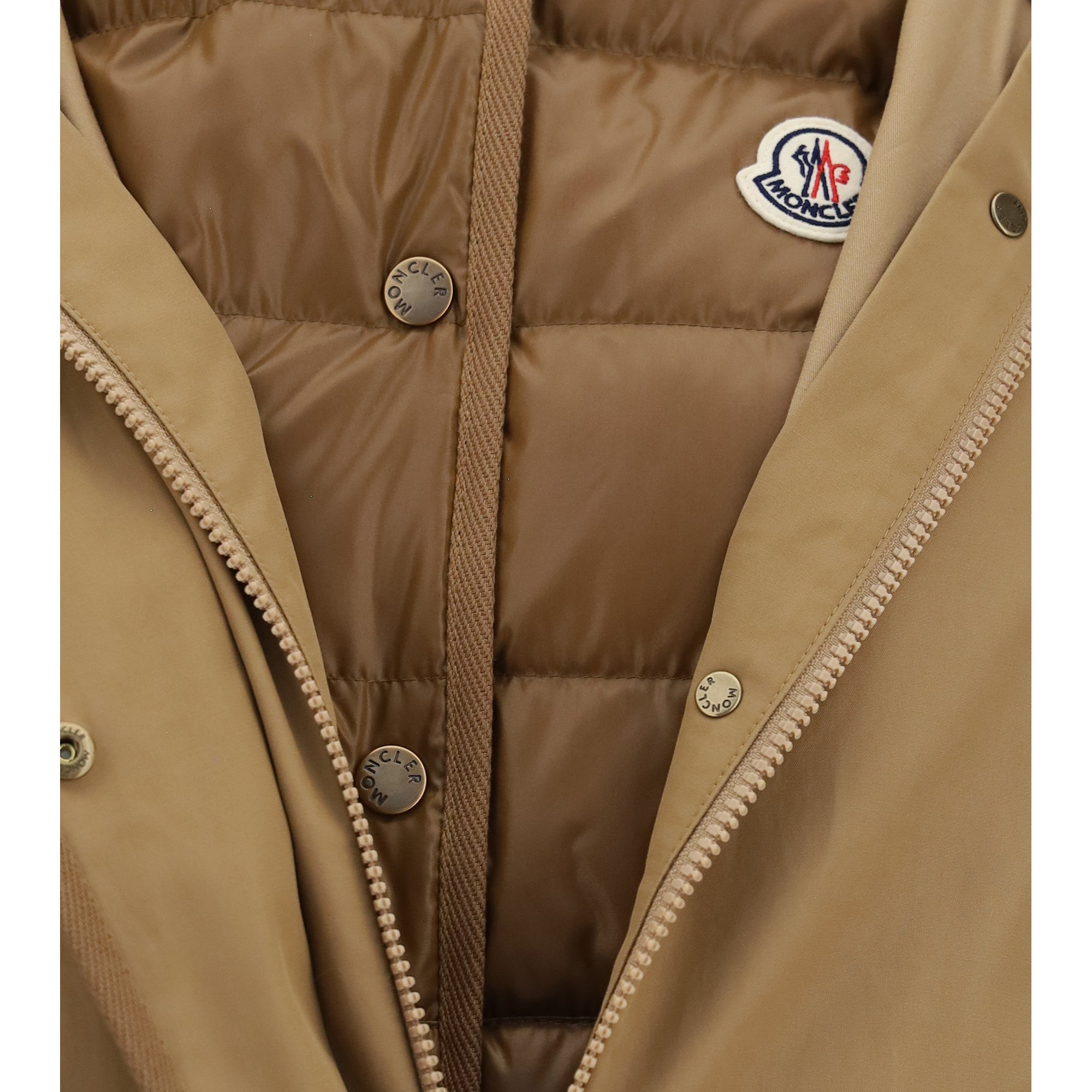 Hooded Jacket with logo patch