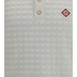 Short-sleeve bouclé Polo