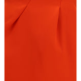 Silk Mini Skirt with ruffled waist