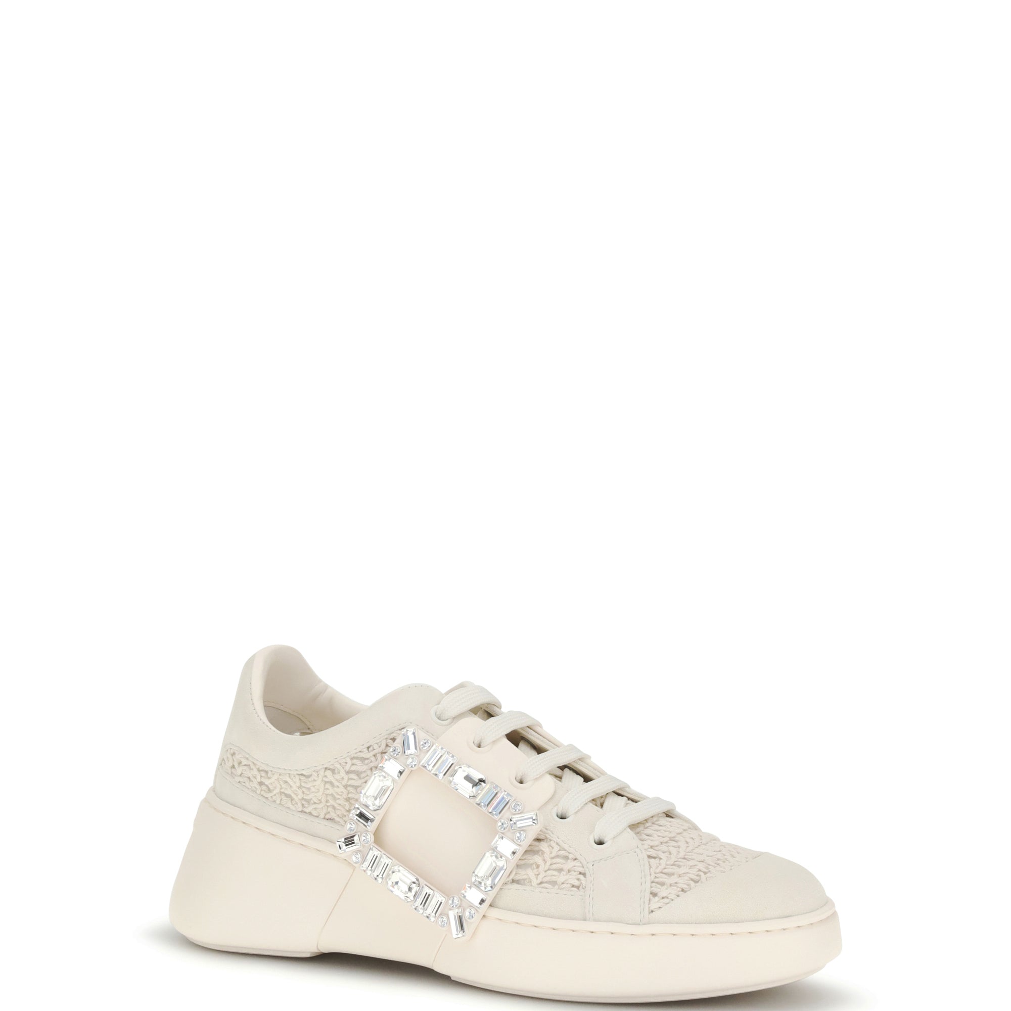 VIV SKATE STRASS BUCKLE MESH