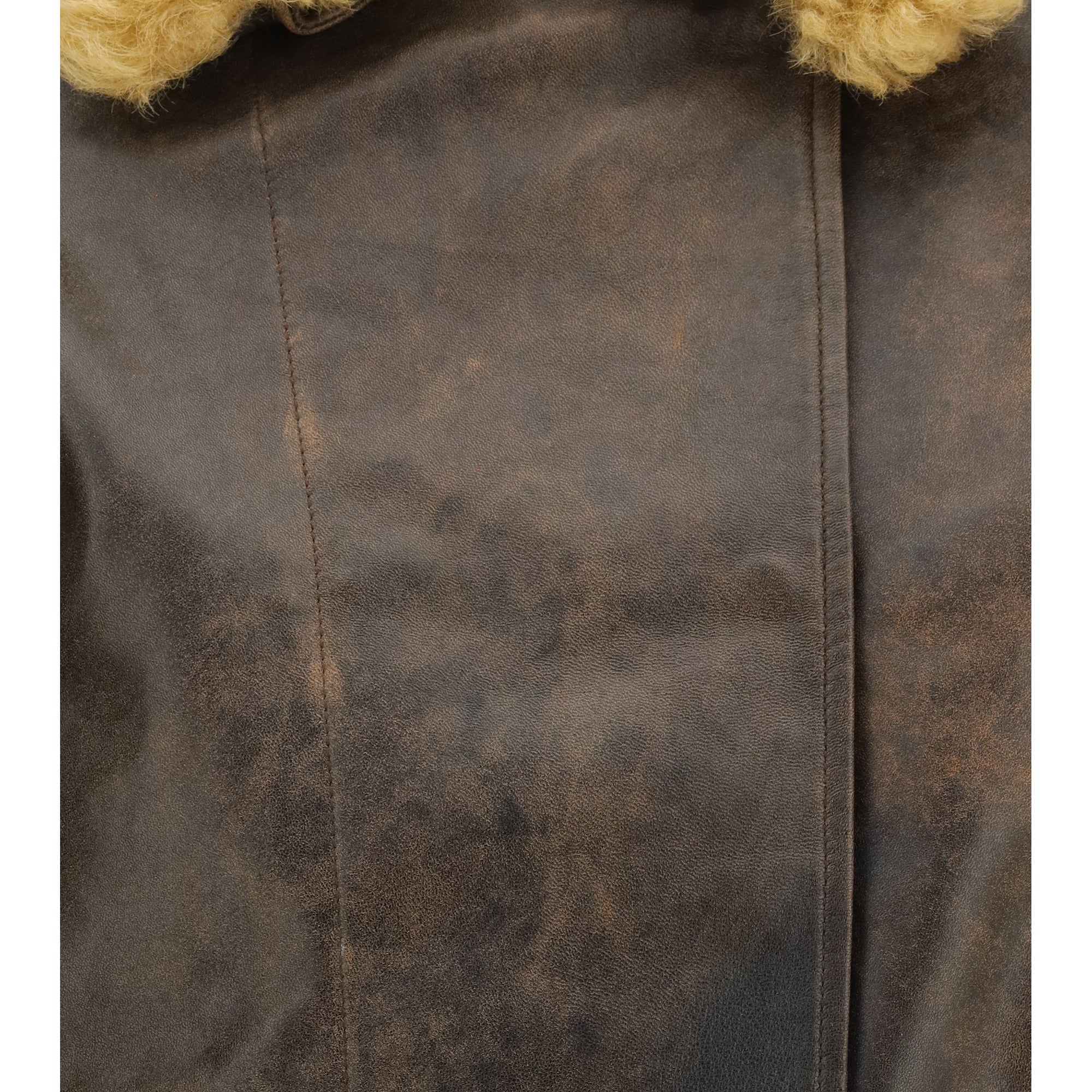 Leather Bomber Jacket