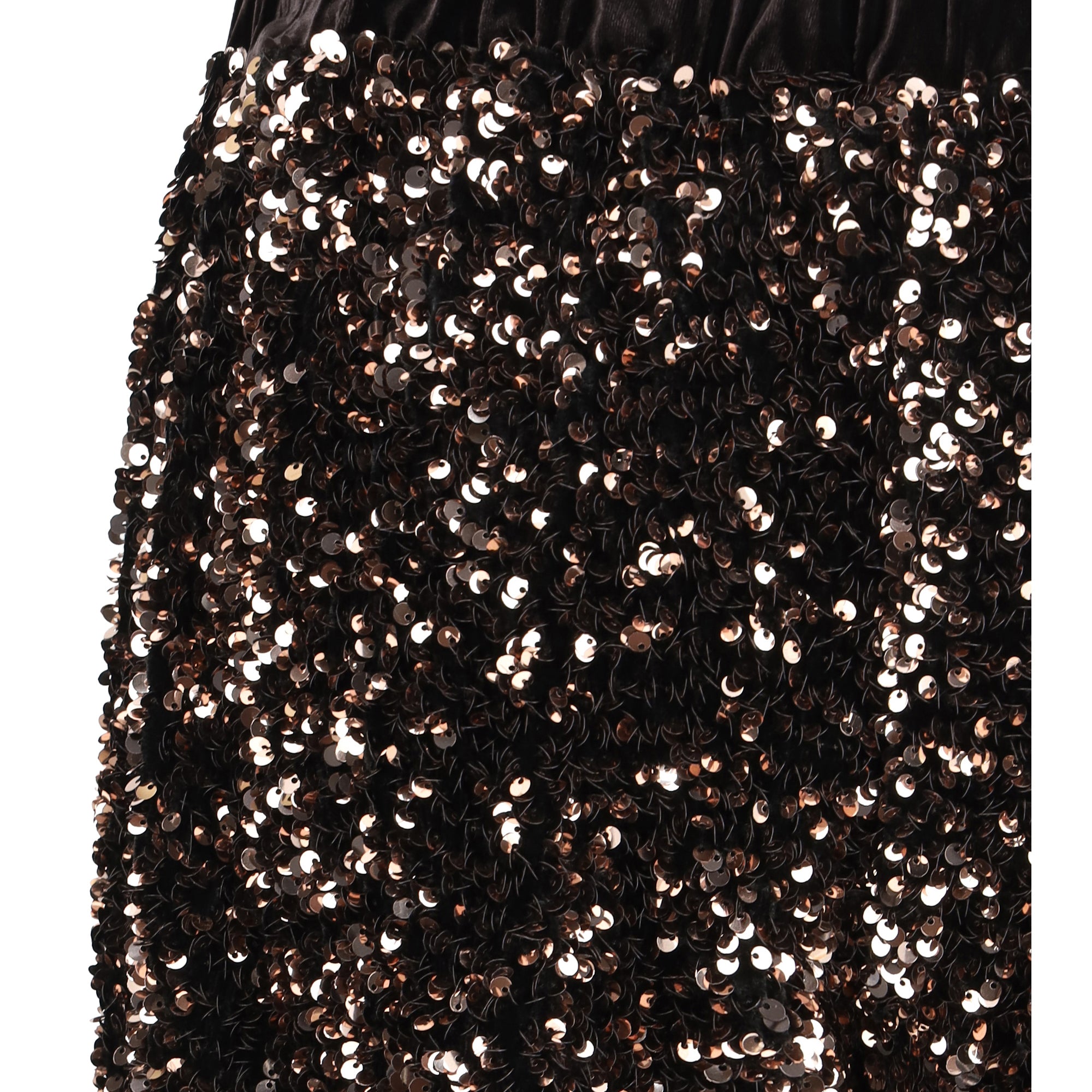 Velvet Pants with sequins