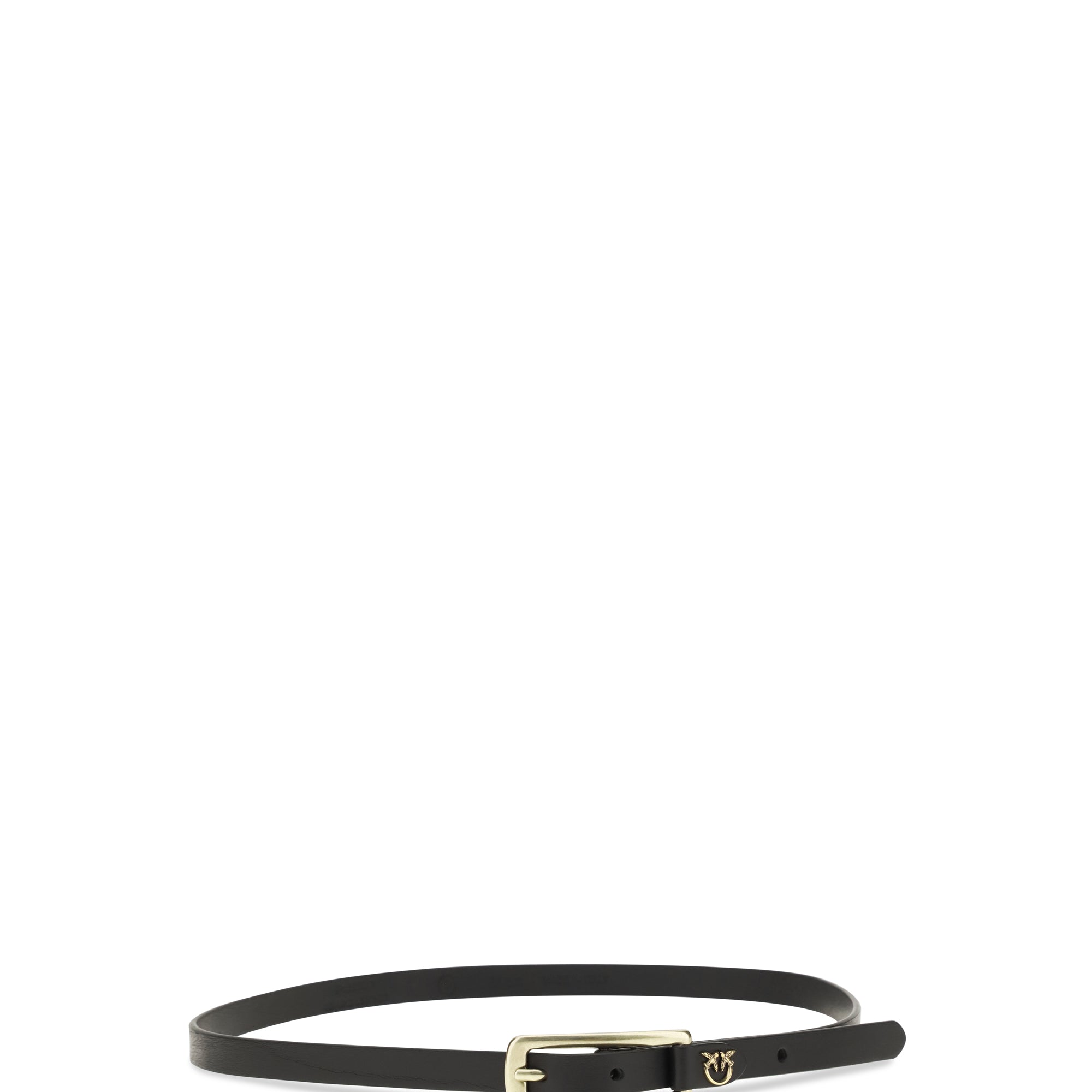 Slim leather Belt
