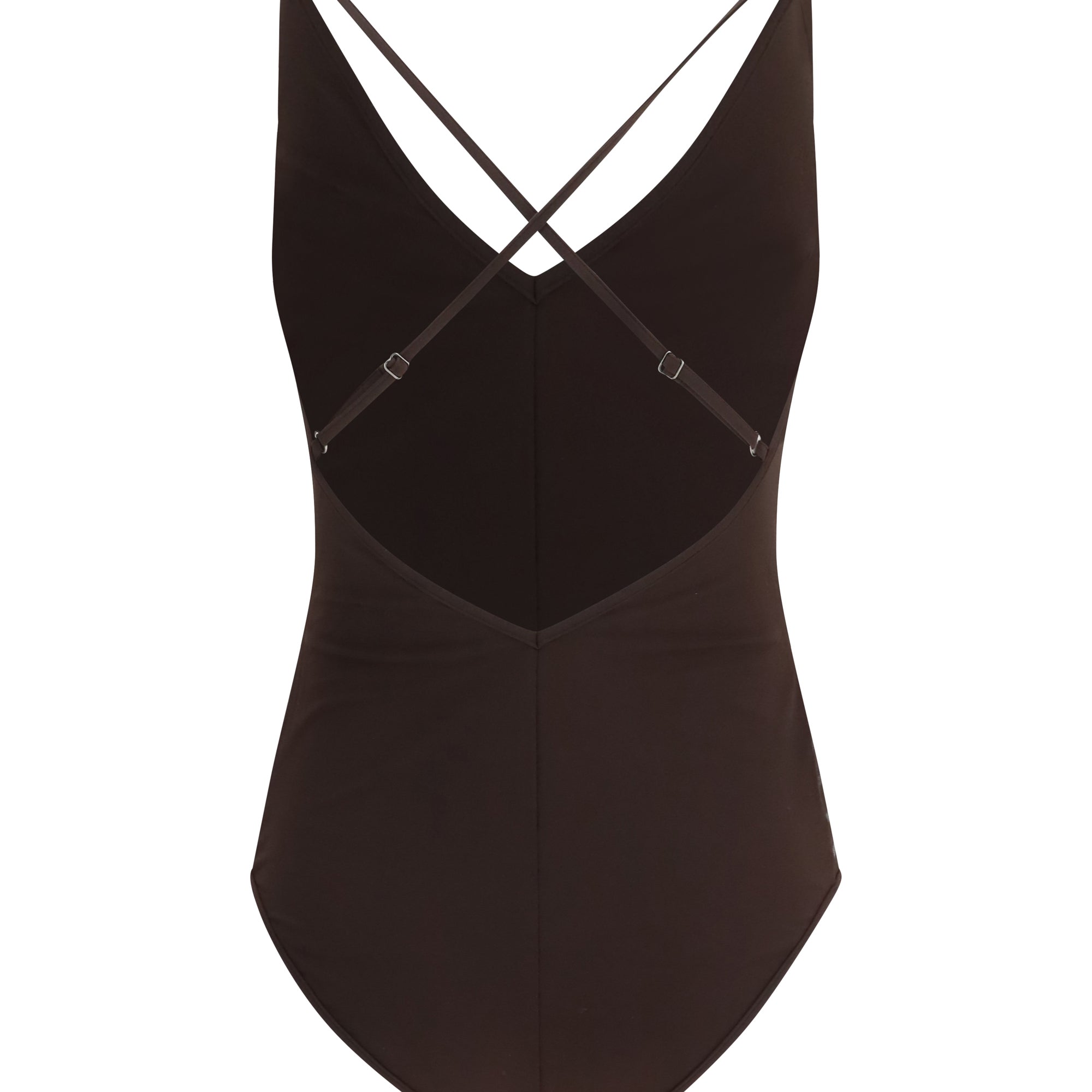 Shimmering striped one-piece Swimsuit
