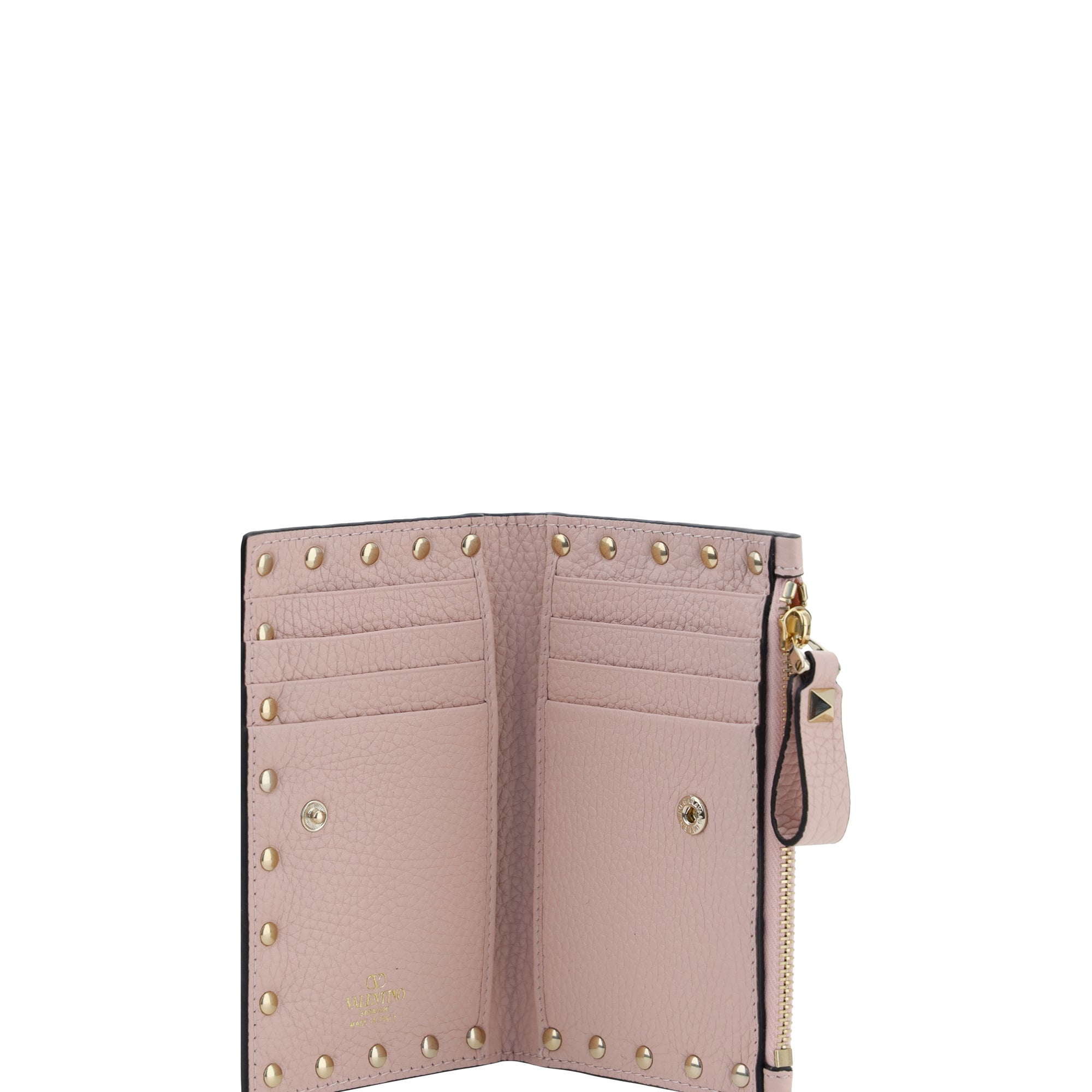 Rockstud zip Card Holder