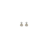 Ovalette Earrings in metal and Swarovski® crystals