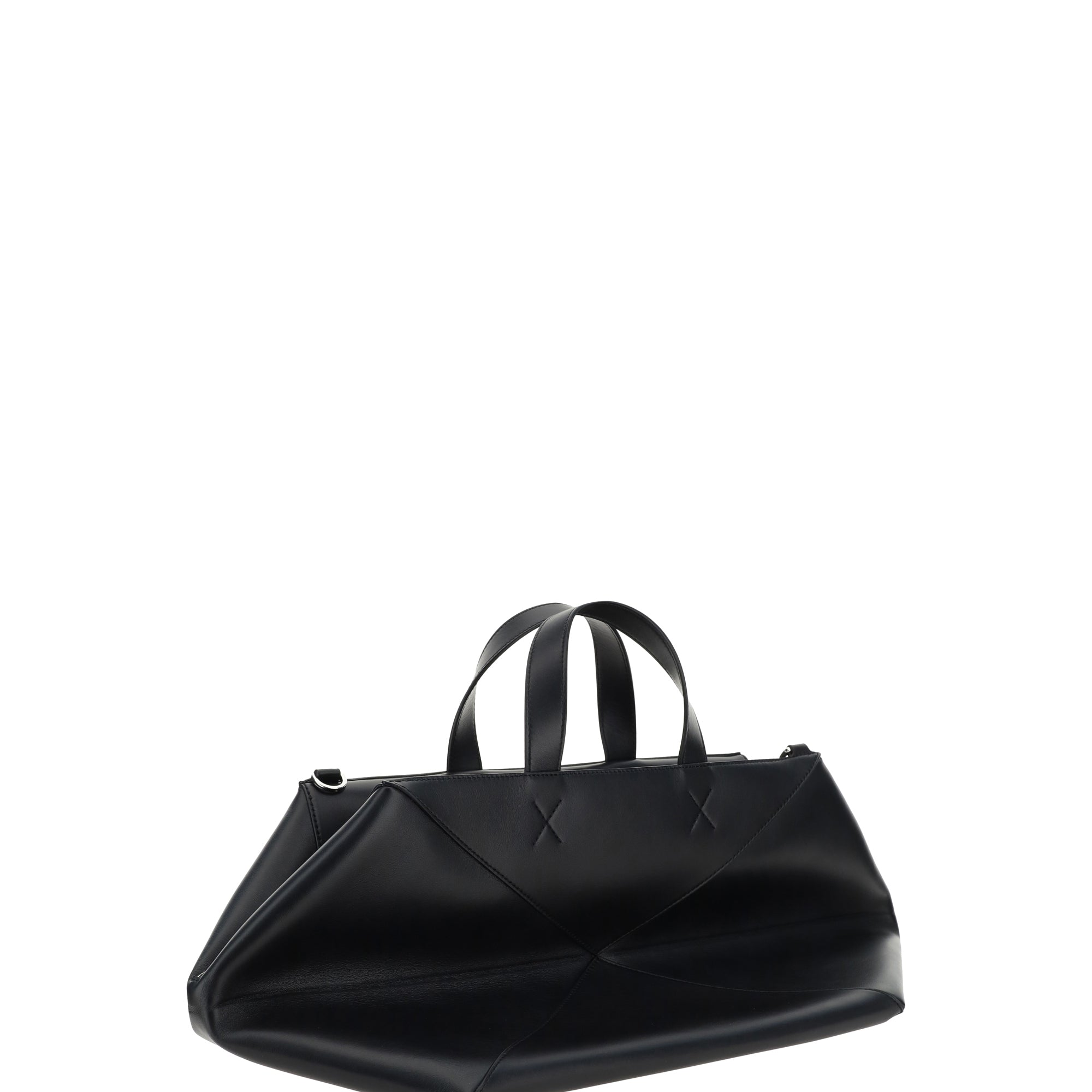 Puzzle Fold Duffle Handbag