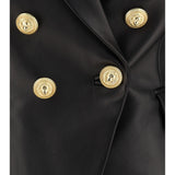 Leather Blazer Jacket