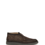 Suede slip-on Ankle Boots