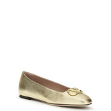 VLogo Signature laminated nappa Ballerinas
