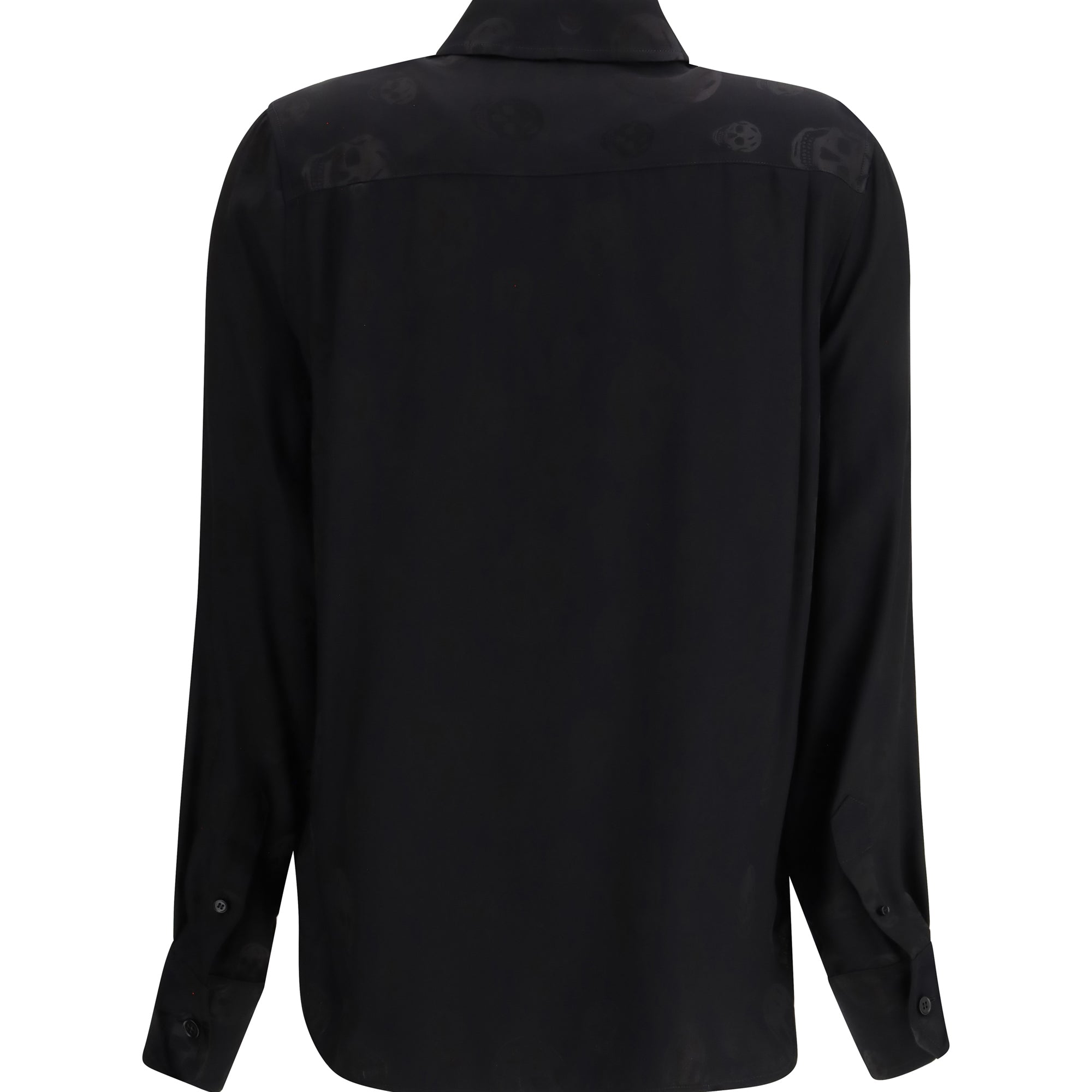 Shirt with skull motif