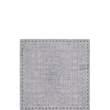 Ethnic-patterned silk Pocket Square