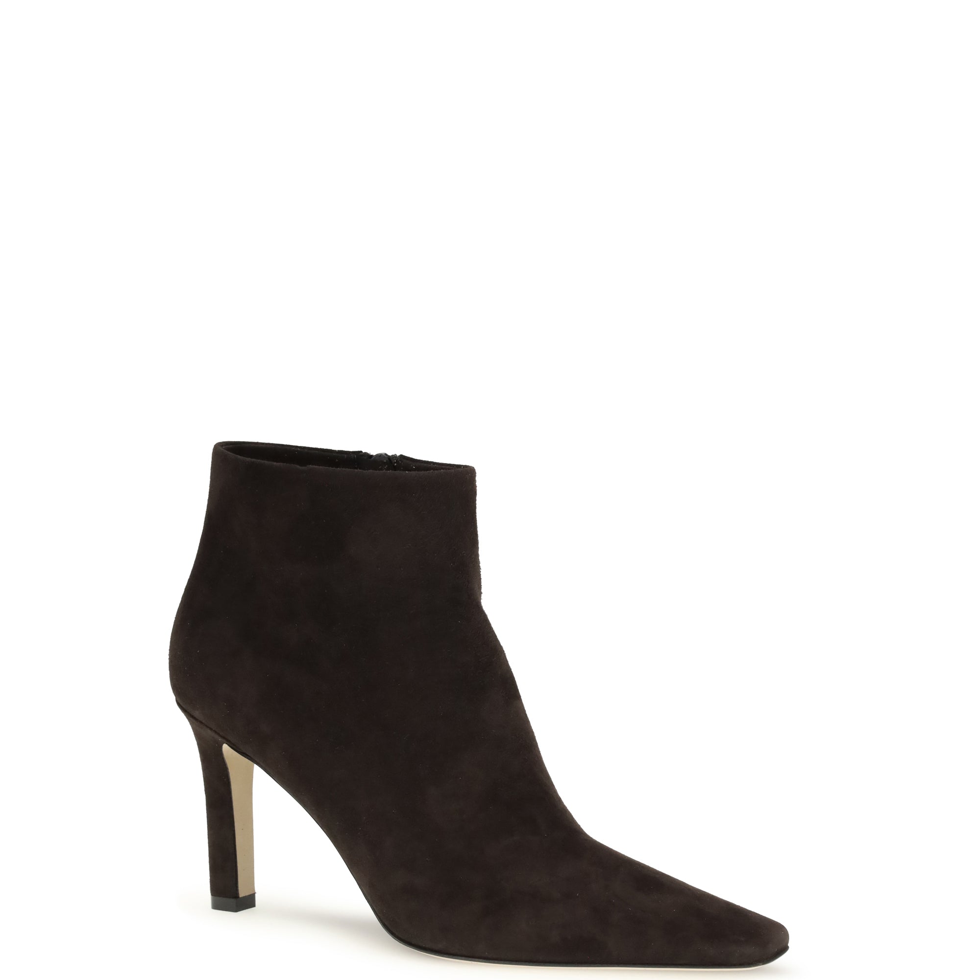 Squared Toe nappa leather ankle Boots