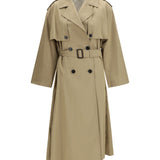 Oversized double-breasted Trench