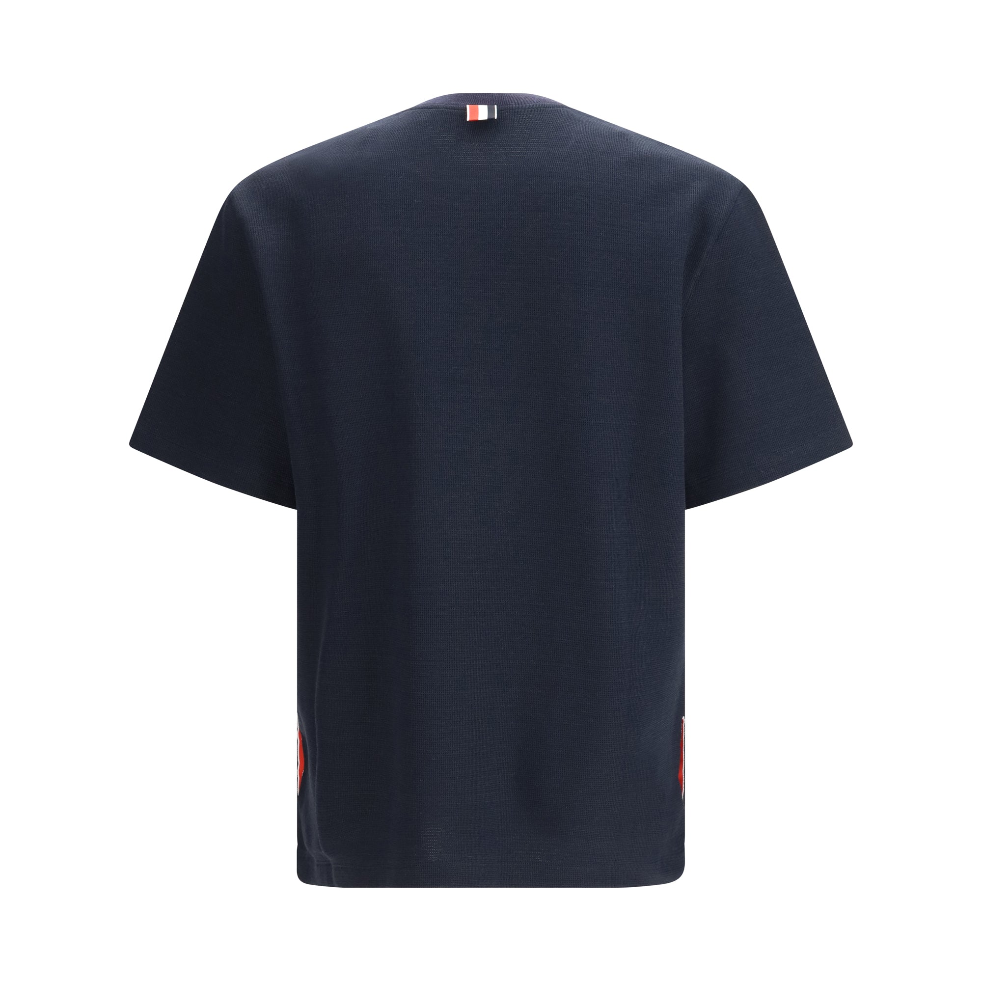 Short-sleeve cotton-linen T-shirt