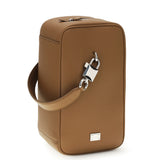 Lock leather Handbag