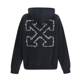 Script Arrow Diagonal Skate Hoodie