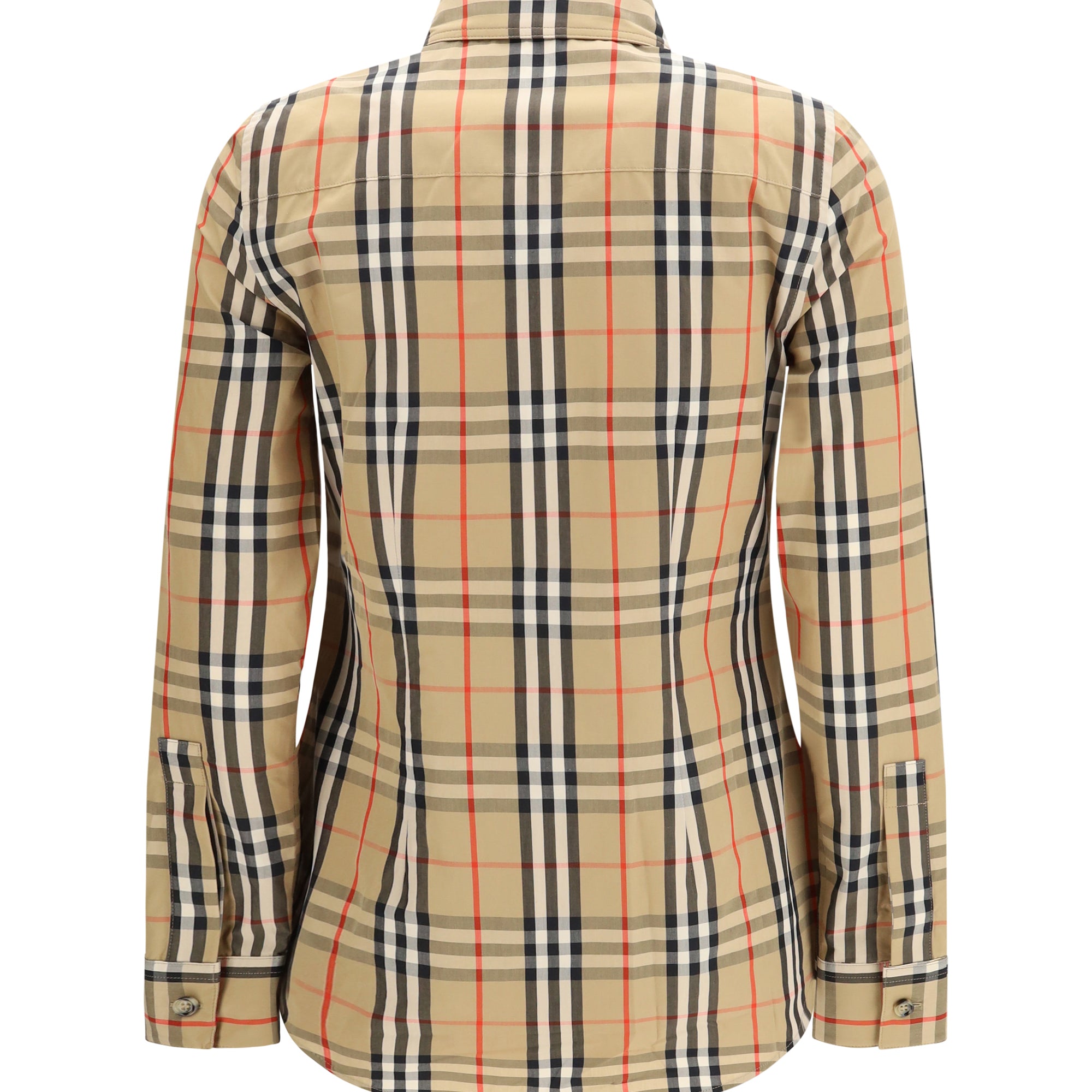Stretch cotton Check Shirt