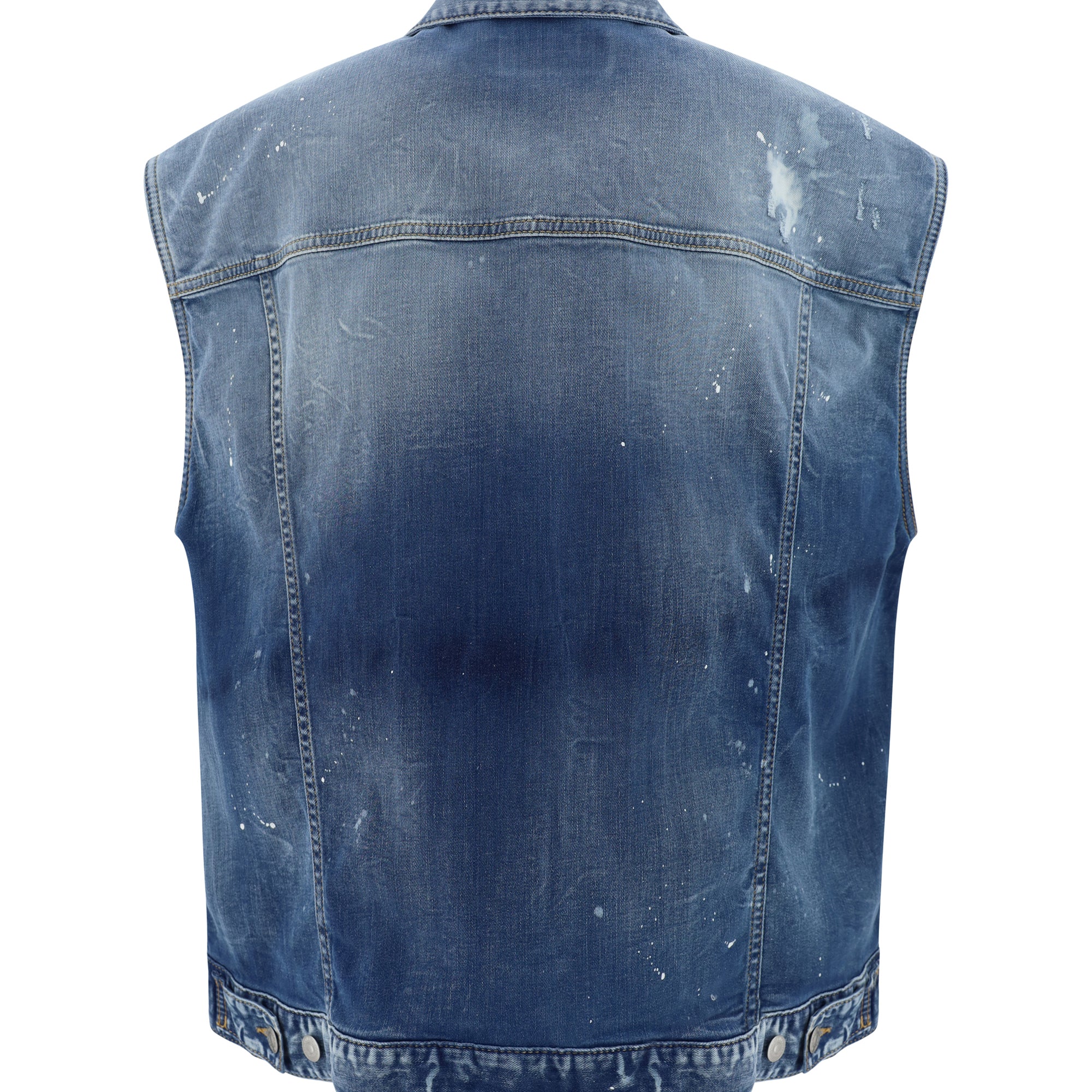 Over Denim Vest