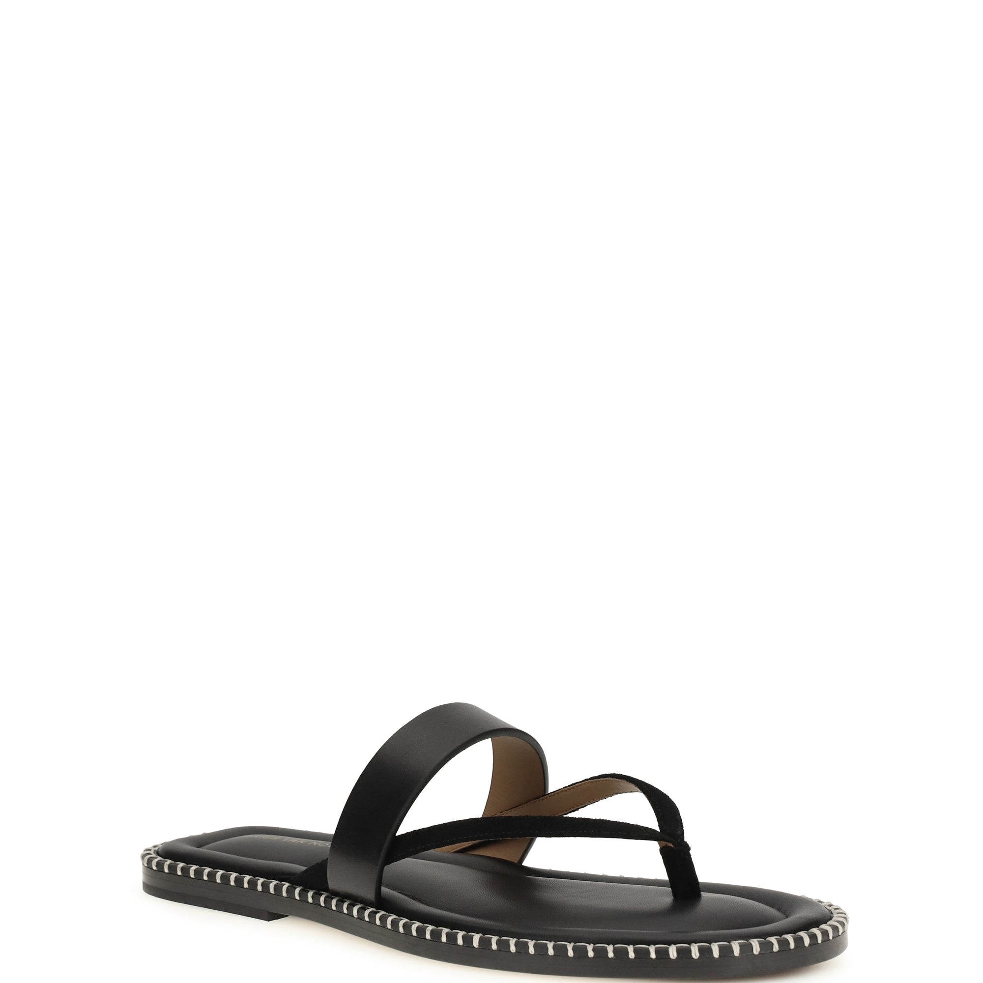 Slip-on leather Sandals with sequins