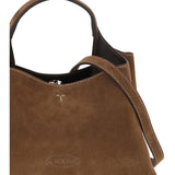 Suede Handbag