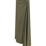 Draped long Skirt