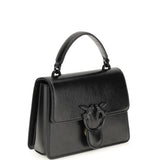 Shiny leather Love One Top mini Handbag