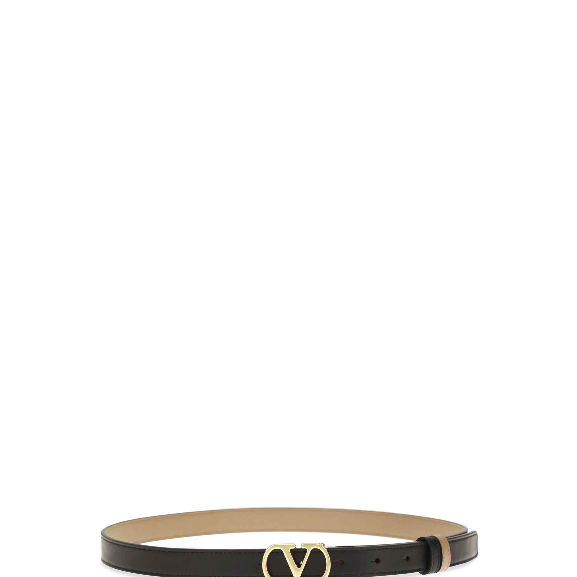 Reversible VLogo Signature Belt