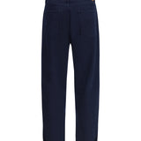 Garment-dyed denim Pants