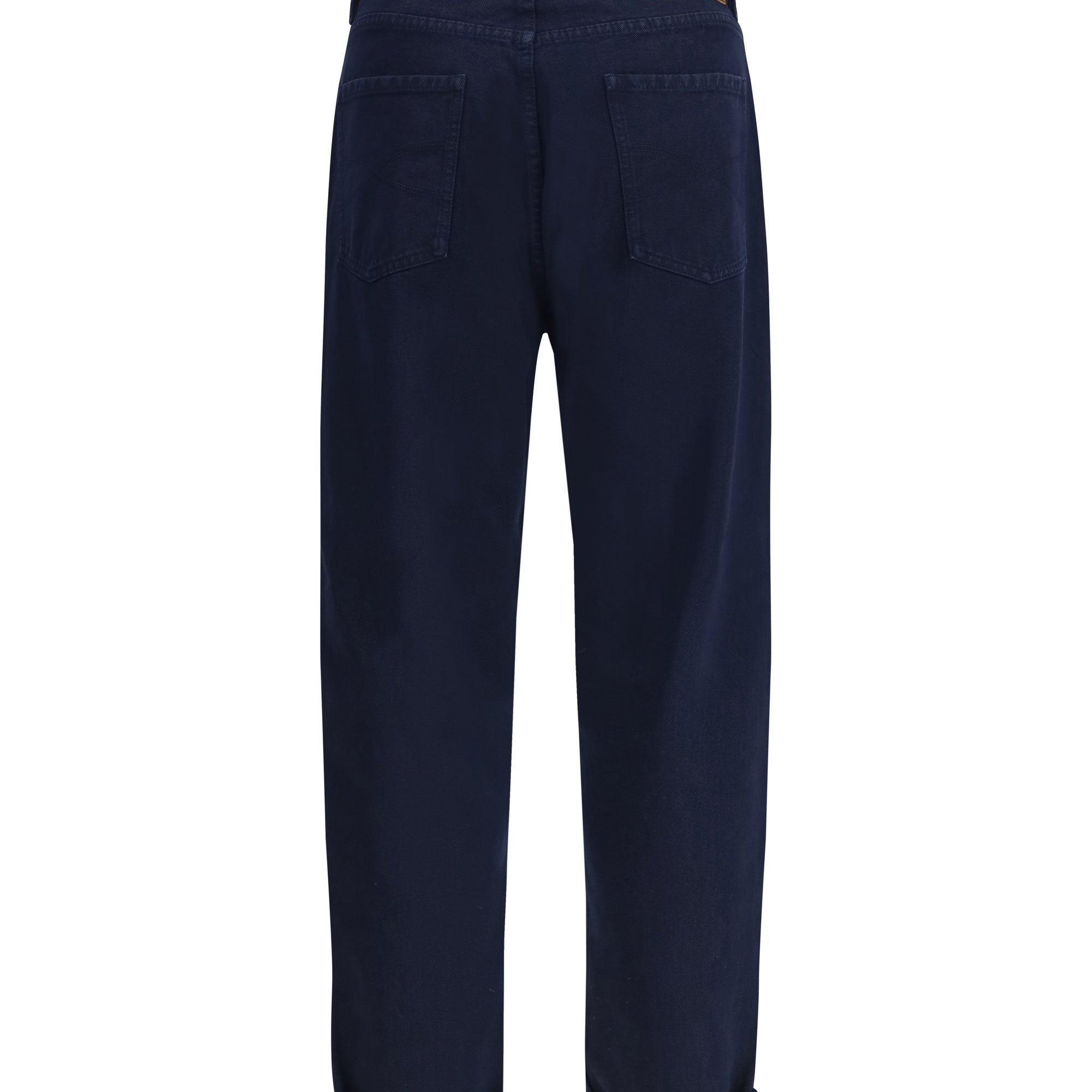 Garment-dyed denim Pants