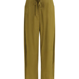 Barrel leg Pants with drawstring in viscose