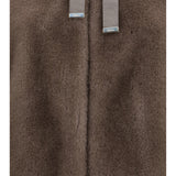 Hooded Jacket in eco-fur