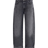 Cuffed Taper wide Jeans