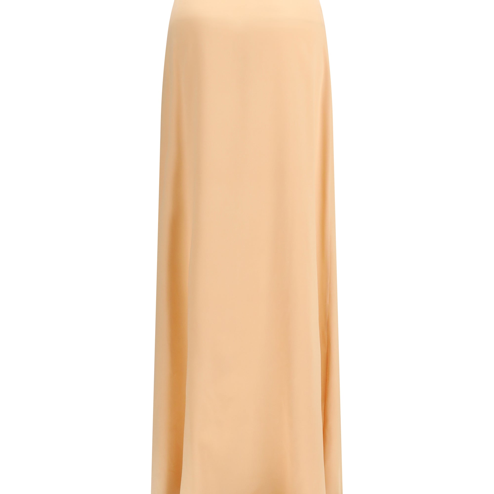 Classic long silk Skirt