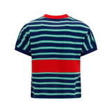 Striped cotton T-shirt