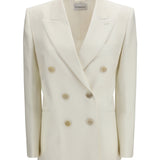 Double-breasted wool and mohair Jacket