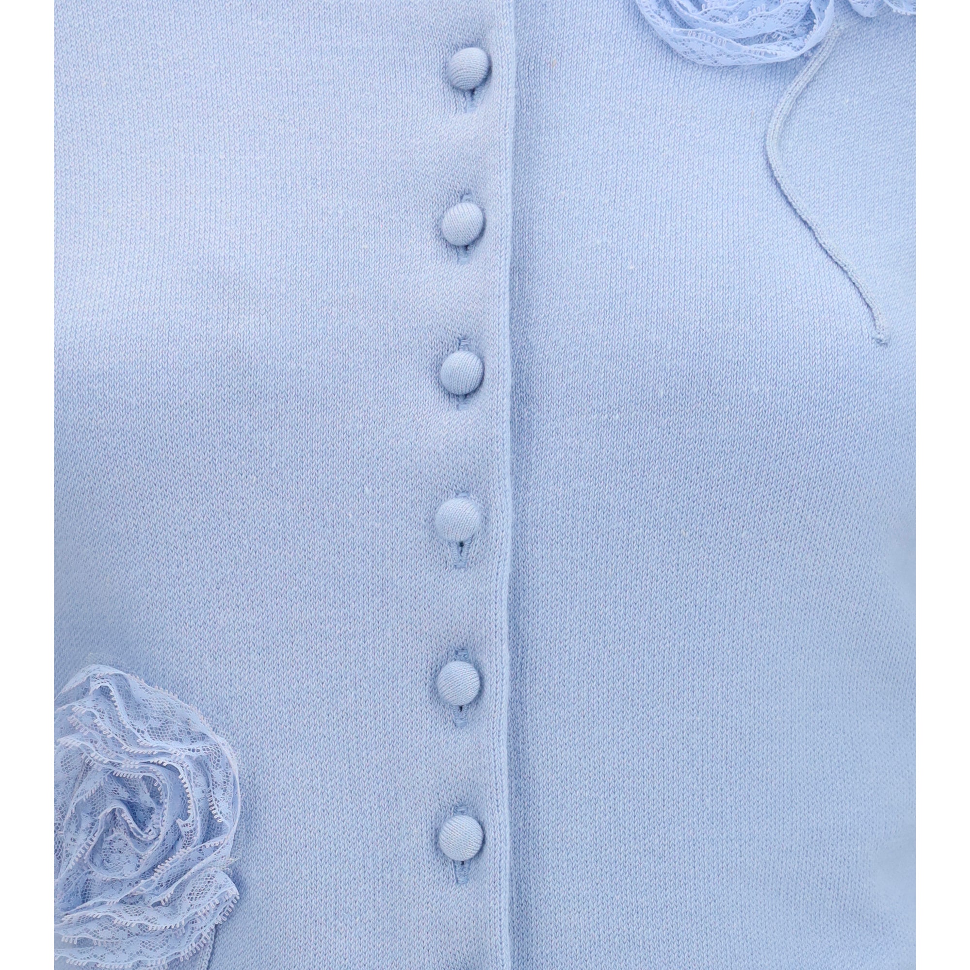 Flower knit Cardigan