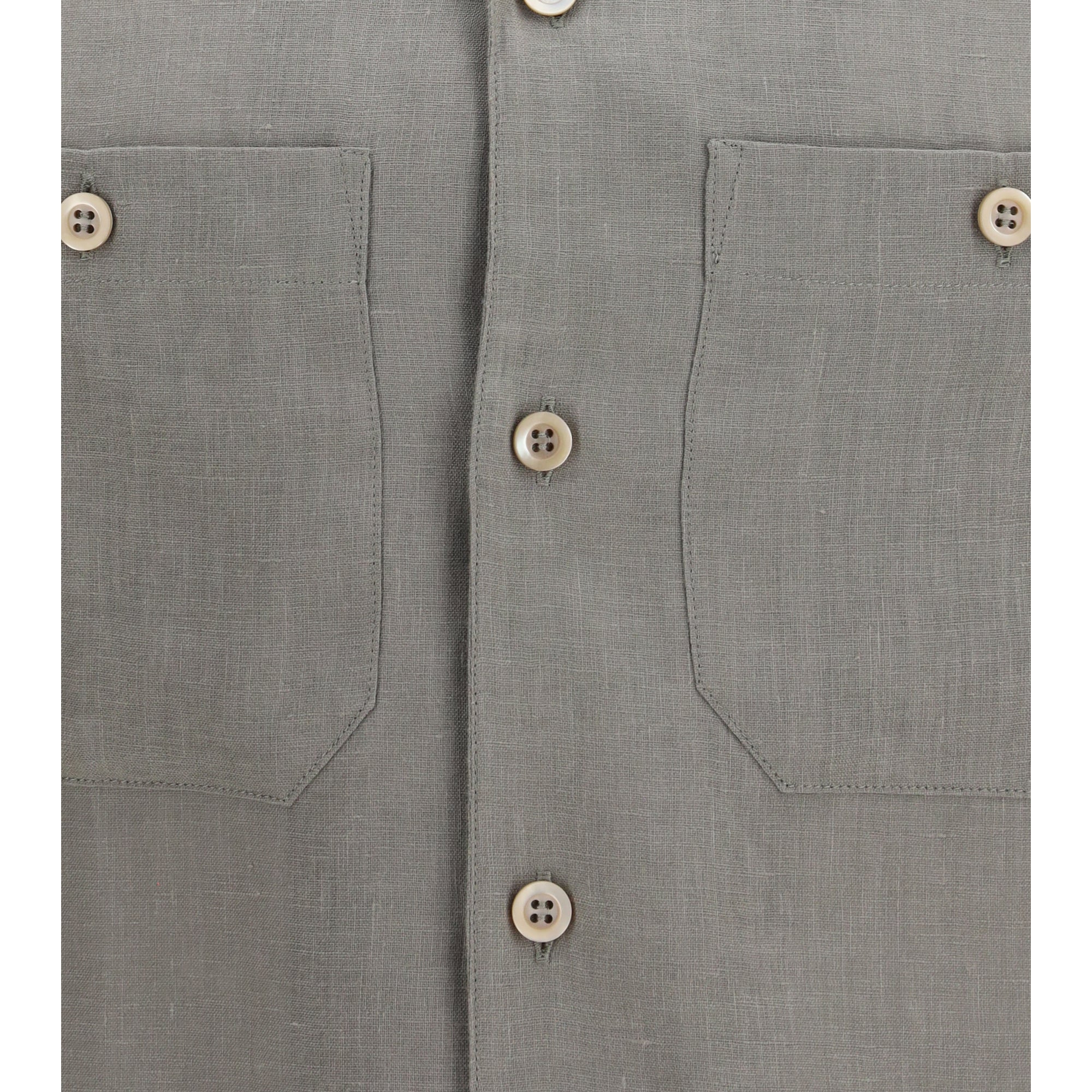 Easy-fit linen Shirt with chest pockets