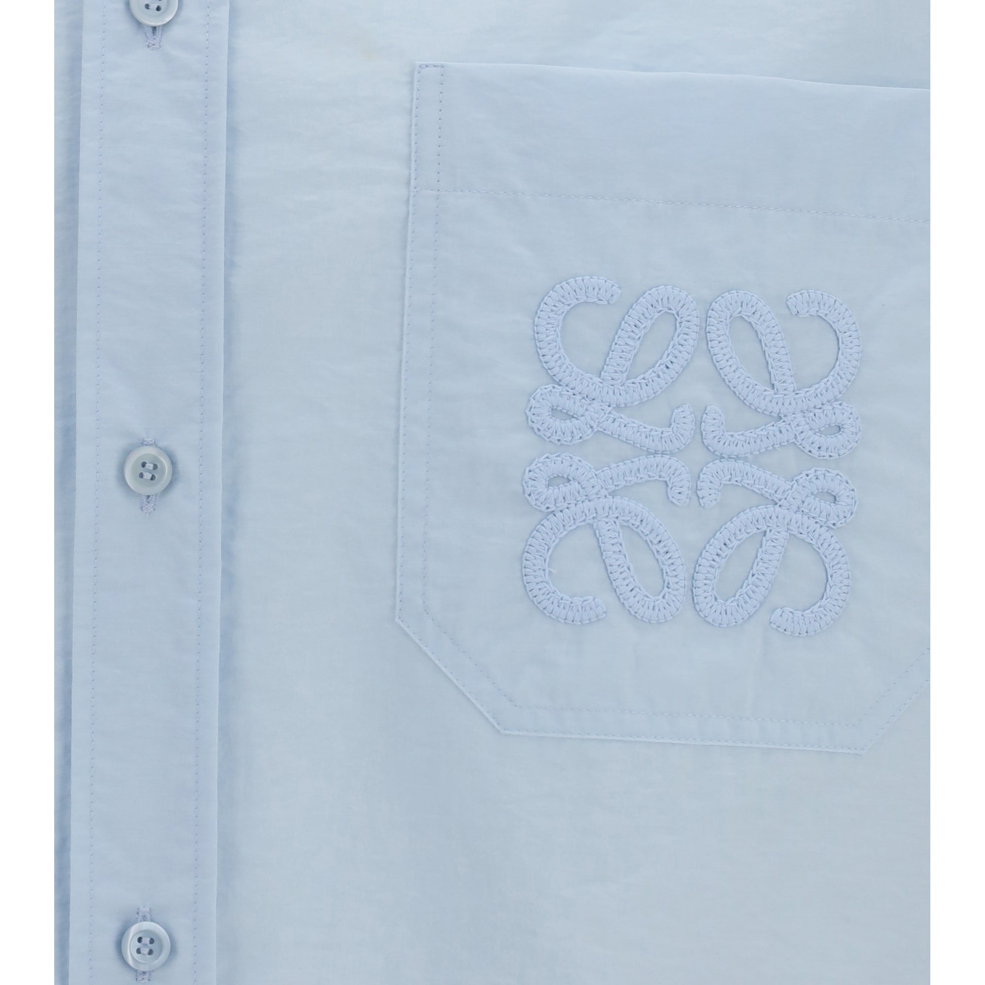 Short-sleeve cotton blend Shirt