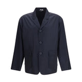 Packable logo print Jacket