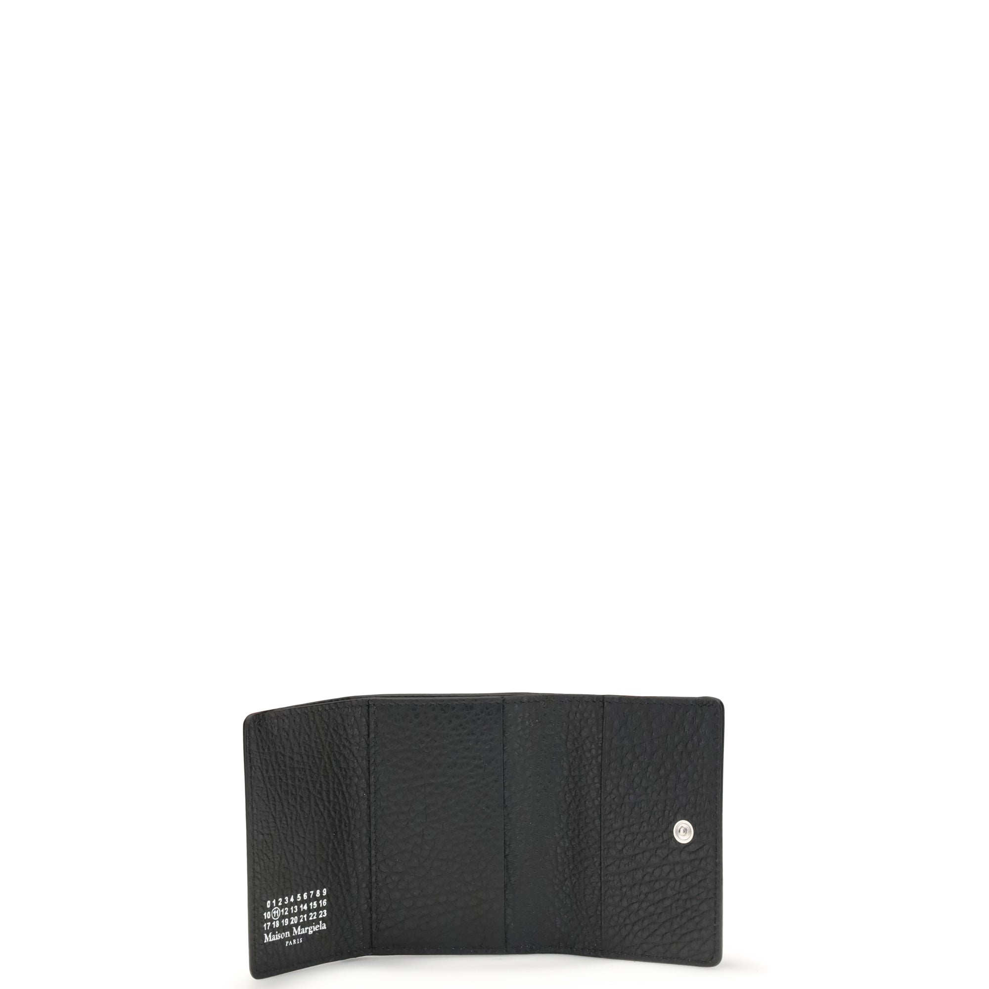 Wallet with white stitch