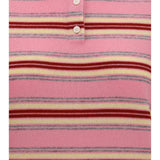 College striped Polo Sweater
