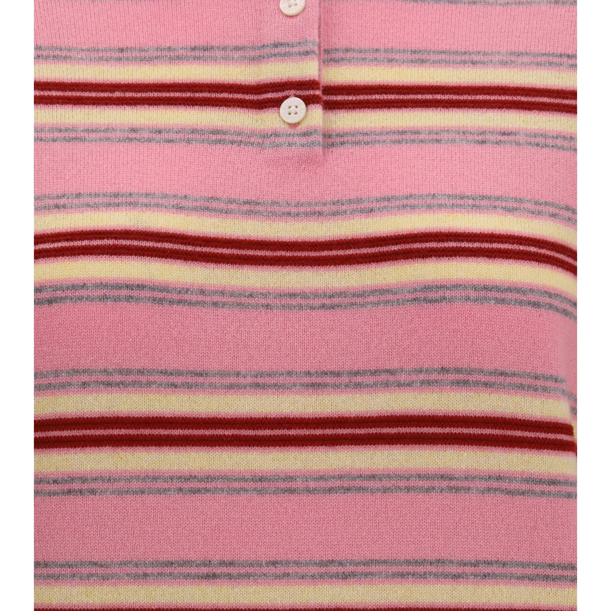 College striped Polo Sweater