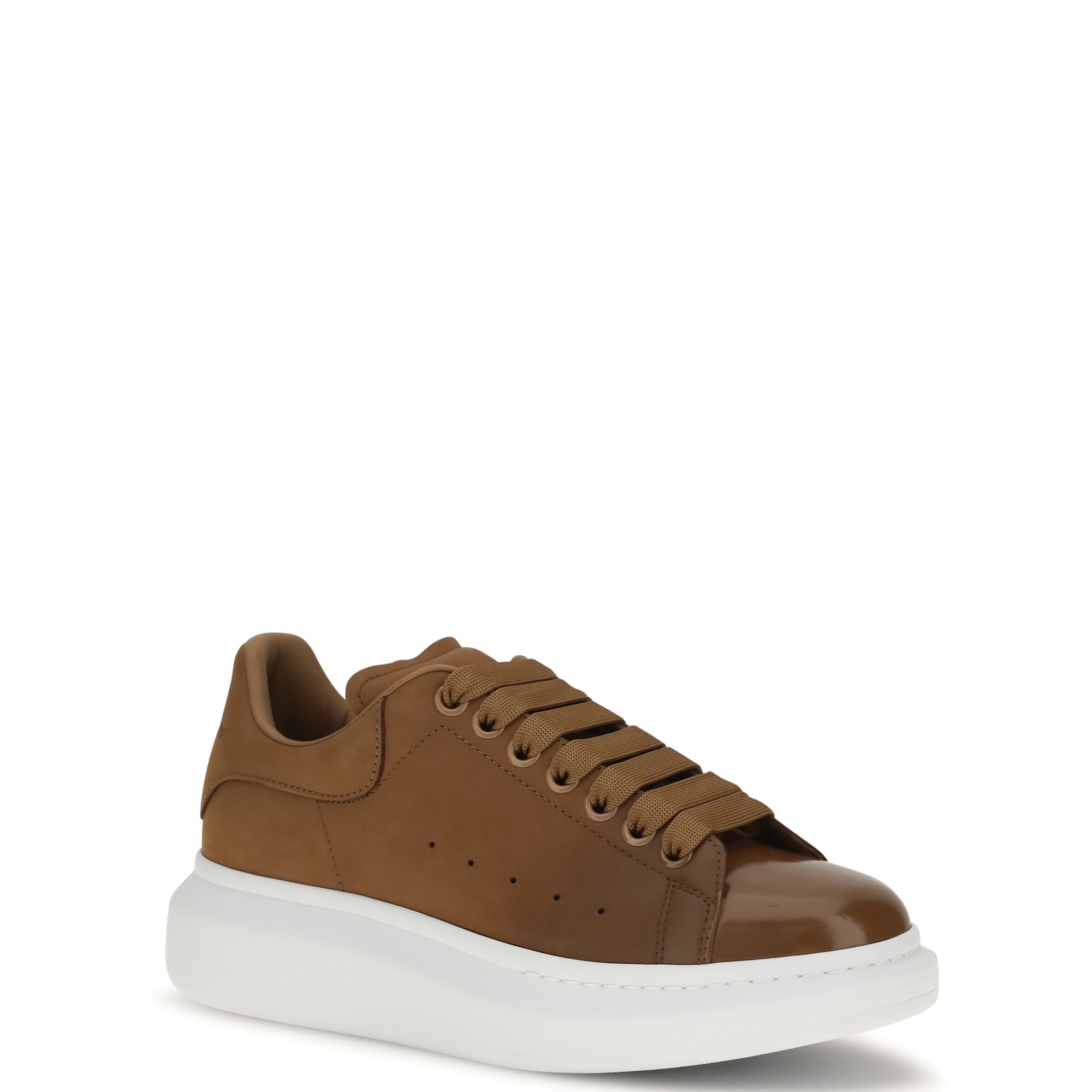 Oversized Sneakers in lea