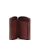 Leather zip-around Wallet