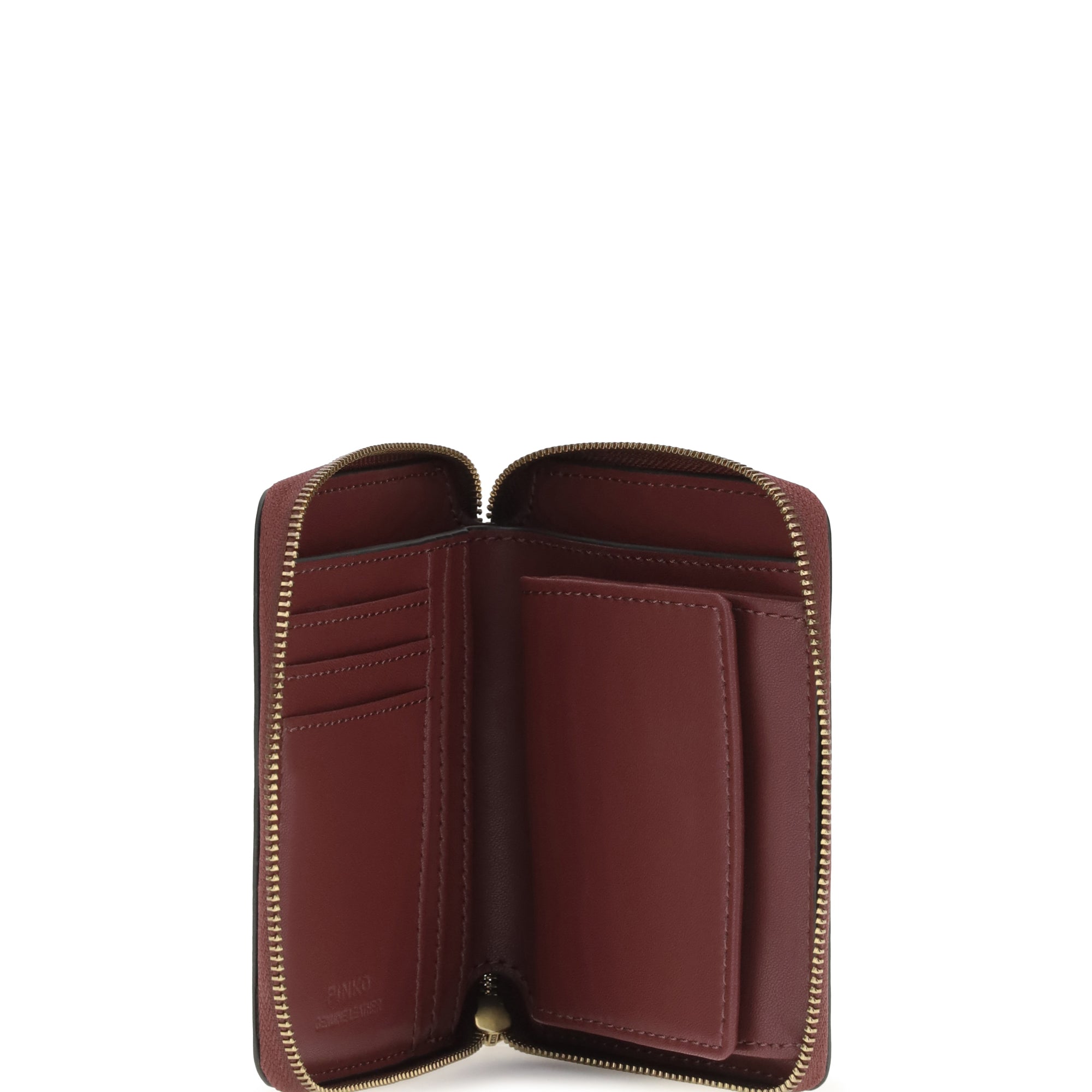 Leather zip-around Wallet