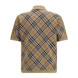 Check cotton blend Polo Shirt